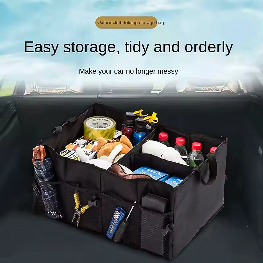 Multifunctional Foldable Car Trunk Organizer