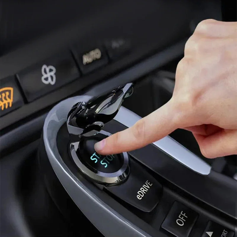 Car Engine Push Start Button Cover