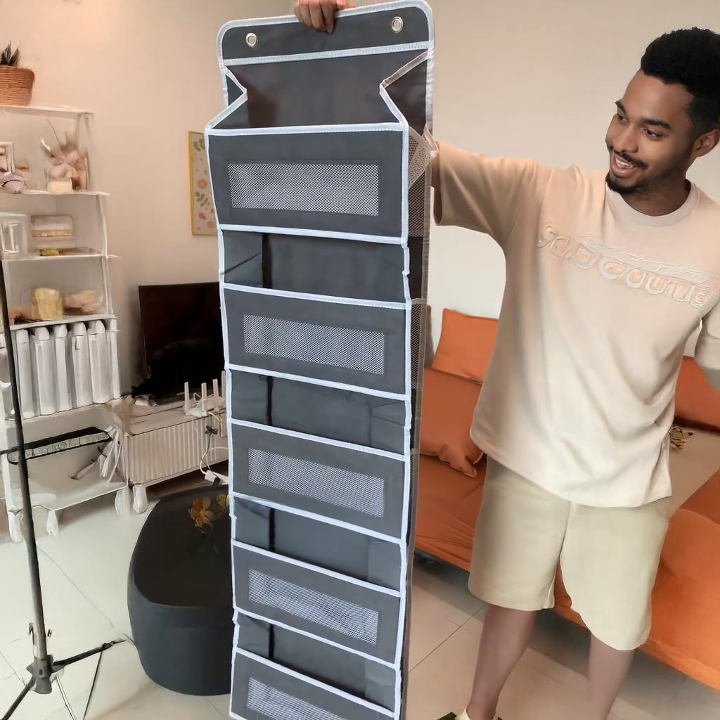 Door Organizer With 5 Large Pockets