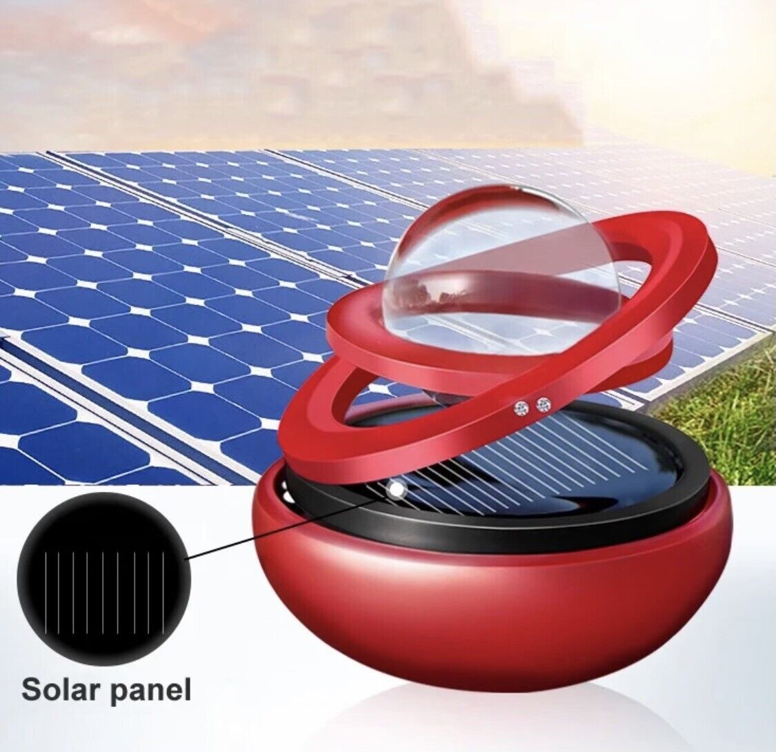 Car Solar Auto Rotating Air Freshner